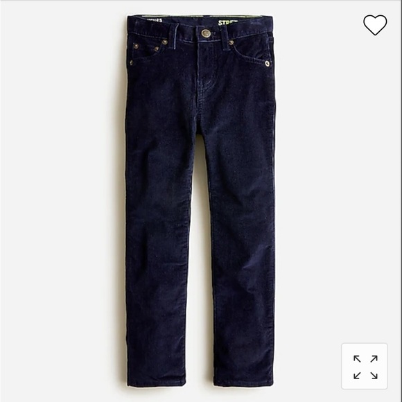 Crewcuts Stretch Navy Blue Corduroy Pants NEW - Picture 1 of 5